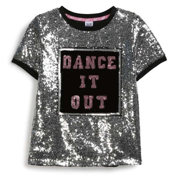 JoJo Siwa Other - ✨ JoJo Siwa Nickelodeon Sequin Dance Girls Tee Top